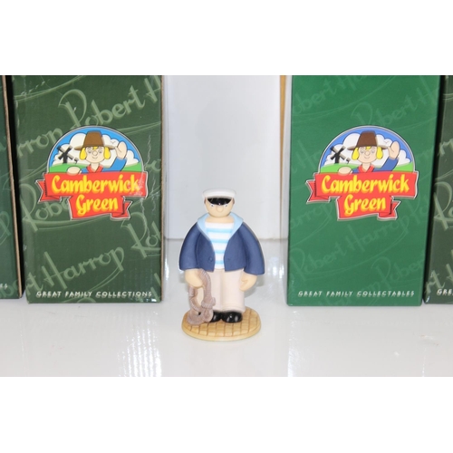 1919 - Camberwick Green by Robert Harrop - 8 boxed figures and 1 unboxed