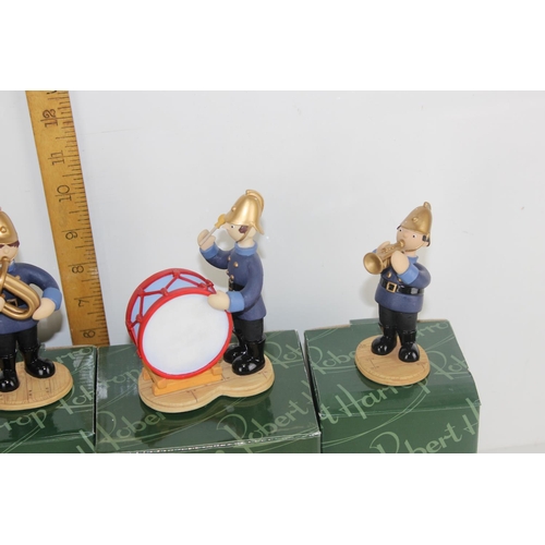 1921 - Camberwick Green by Robert Harrop - 7 boxed figures - Fireman band