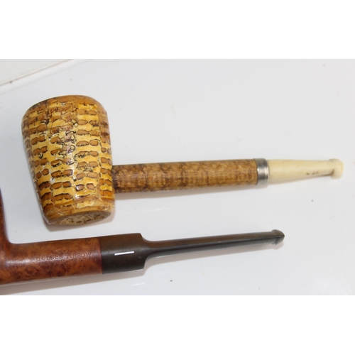 1931 - 3 smoking pipes - Corncob, Carey's Magic Inch & Comoys 252