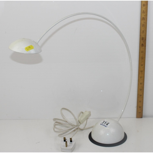 314 - A retro desk lamp - 1980's - believed to be Scandinavian