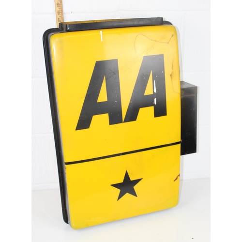 440 - A vintage AA wall mounted hotel sign - 1 Star