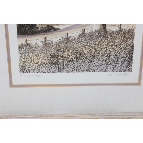 450 - Kathleen Caddick - Limited Edition print 180/250 - Beech Wood