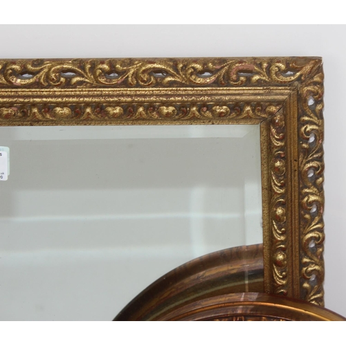 481 - 2 gilt framed mirrors