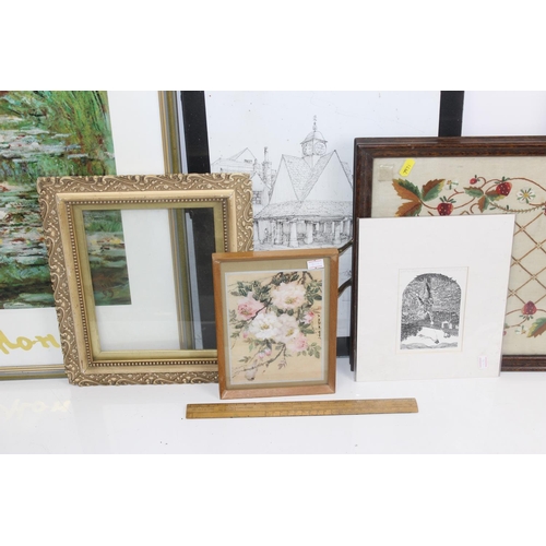 483 - Qty of assorted pictures and frames