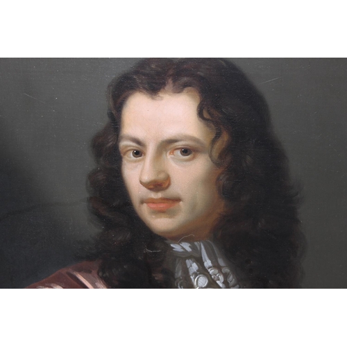 485 - Portrait of Benjamin Allen (1663-1738) - An extremely fine 18th/ 19th century Oil on Canvas portrait... 