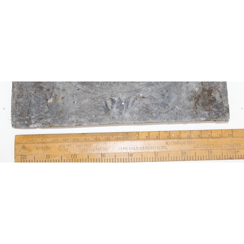 554 - A vintage lead garden sundial