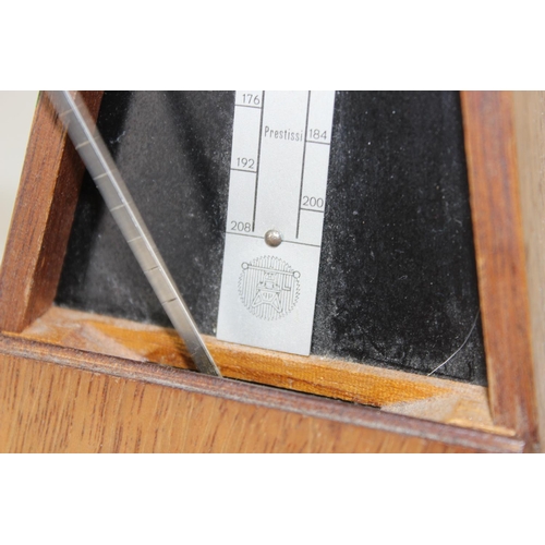 710 - Maelzel Paquet wooden cased metronome