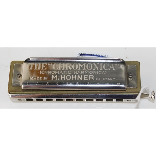 711 - Hohner Chromonica Mouth Organ or Harmonica in original box