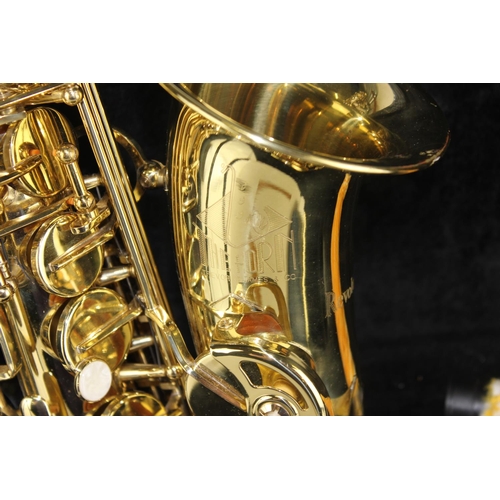 713 - A brass Alto Saxophone by Trevor James & Co - The Horn - Revolution model with Sebastian Buckley tra... 