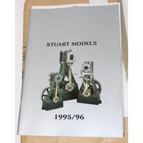 843 - Stuart Models - A qty of parts relating to a Stuart No. 1 engine