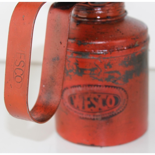 883 - Vintage Lucas water bottle and 2 oil cans