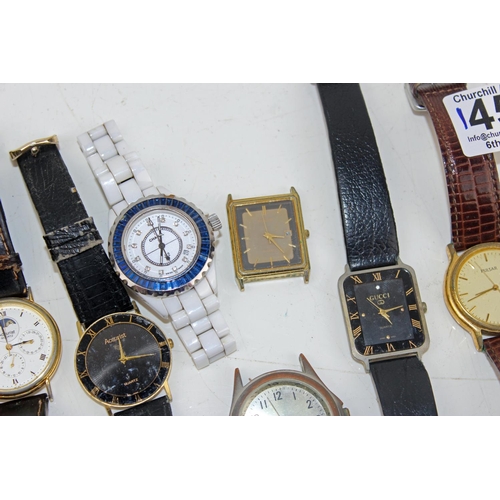 1454 - Qty of assorted watches to inc Accurist