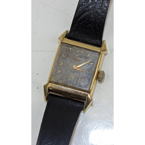 1455 - 1930's 10k gold filled Longines-Wittnauer  Gents wrist watch with numbered swiss movement – made for... 