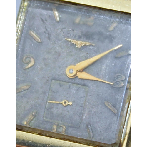 1455 - 1930's 10k gold filled Longines-Wittnauer  Gents wrist watch with numbered swiss movement – made for... 