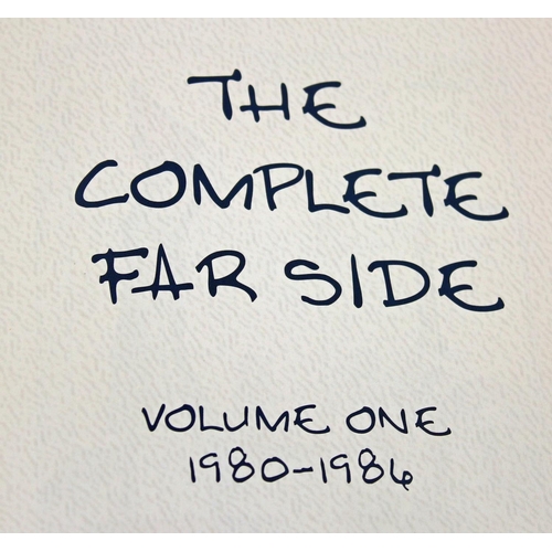 1630 - Volume 1 and II – ‘The Complete Far Side’ cartoons 1980-1998 by Gary Larson.