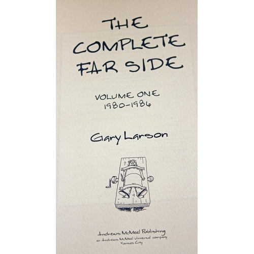 1630 - Volume 1 and II – ‘The Complete Far Side’ cartoons 1980-1998 by Gary Larson.