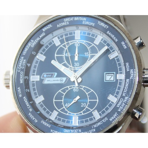 1456 - A Williams F1 wristwatch believed to be given to given to team members