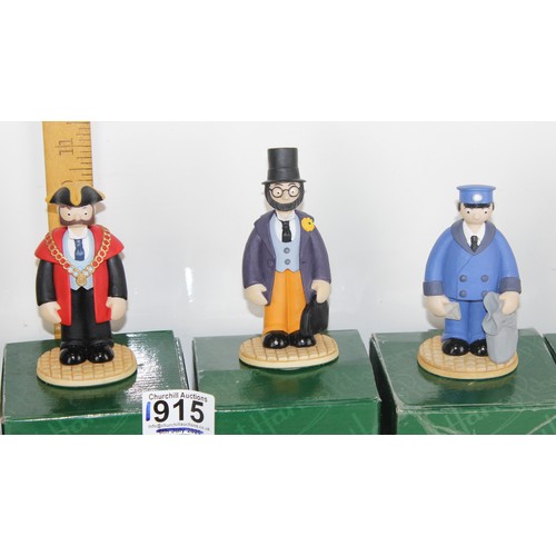 1915 - Camberwick Green by Robert Harrop - 7 boxed figures