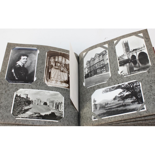 1501 - 6 x Postcard albums and contents