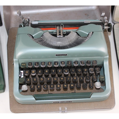 630 - 3 x Vintage typewriters