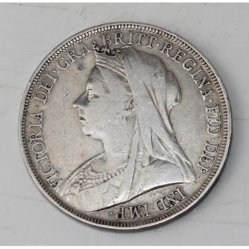 1318 - Great Britain coins - 1897 silver crown