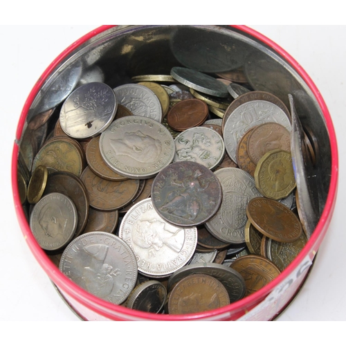 1326 - Approx 1.5kg of mixed British & World coinage