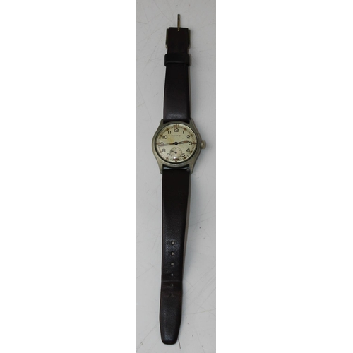 1359 - An early 20th century Moeris steel cased watch - believed to be Military stamped a.t.p