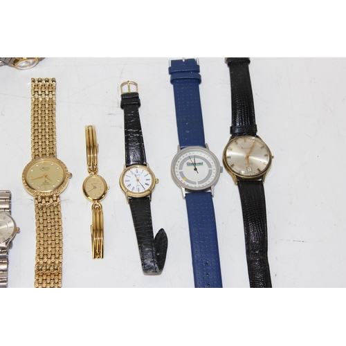 1370 - Qty of assorted vintage and later watches to inc Bucherer and Erlana