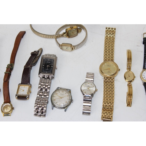 1370 - Qty of assorted vintage and later watches to inc Bucherer and Erlana