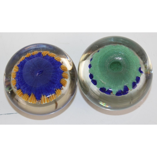 1605 - Caithness 'Daydream' paperweight and 2 x Scottish paperweights