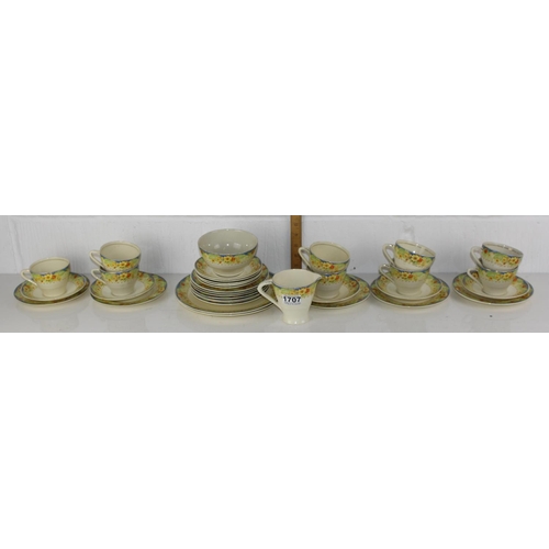 1707 - An Art Deco period part tea-set by Empire