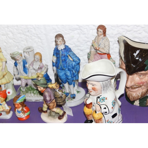 1755 - A large qty of assorted glass and ceramics to inc Beswick Labrador, Spode figures and crystal decant... 