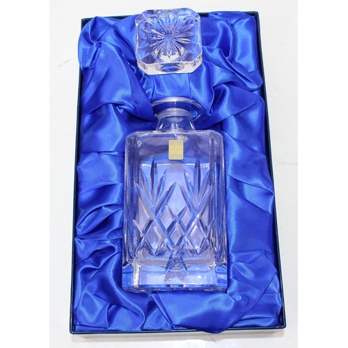 1768 - Gleneagles Crystal Decanter in box