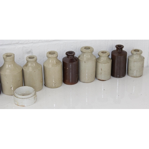 1787 - Qty of vintage stoneware bottles