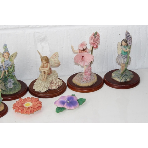 1796 - Qty of Flower Fairies figures etc