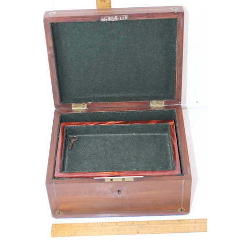 283 - Antique wooden box