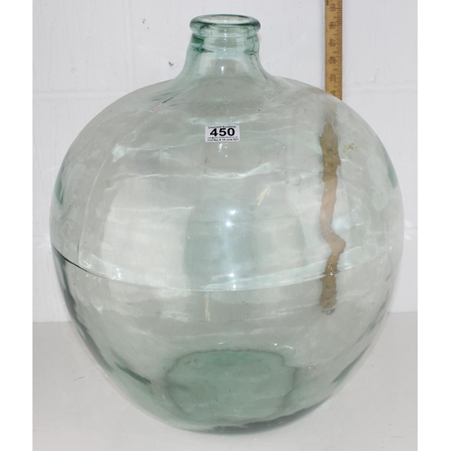 450 - Large glass carbouy