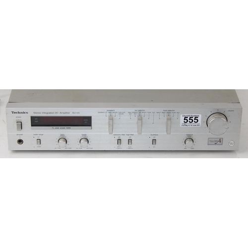 555 - Technics SU-V3 amplifier