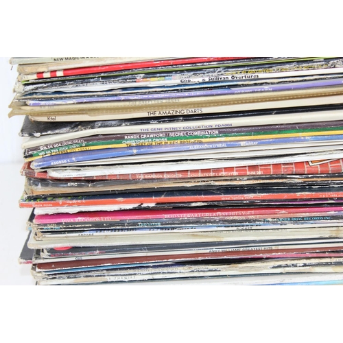 619 - Qty of assorted LP vinyl records/ 12