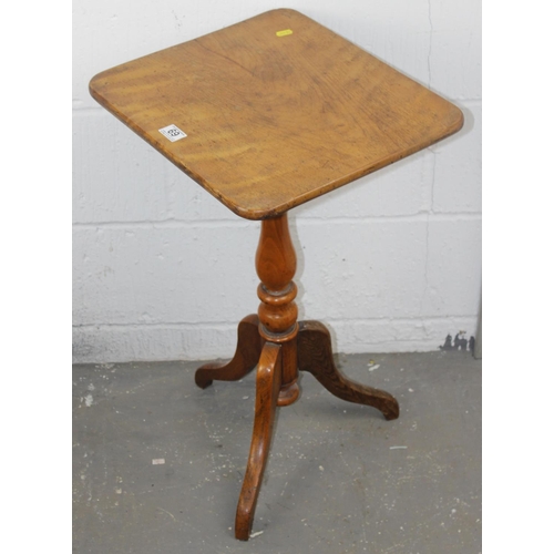 69 - A 19th century Satin Birch tripod table