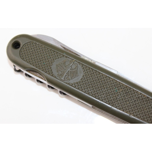 1039 - German Victorinox army issue knife in case