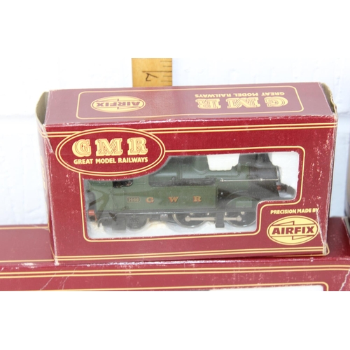 1427 - Model Trains - 2 boxed Airfix model locomotives and 2 carriages