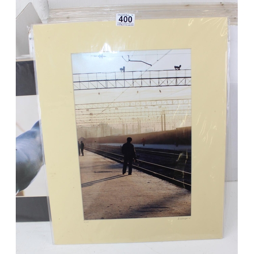 400 - Collection of approximately 35 limited-edition mounted and bagged photographs by ‘Fishdragon.’ Vario... 