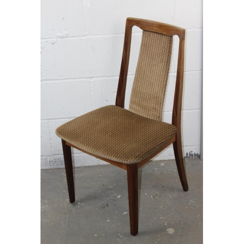 43 - A set of 4 retro G-Plan dining chairs