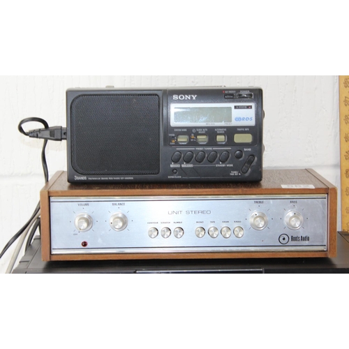 562 - Qty of vintage Audio and HiFi items