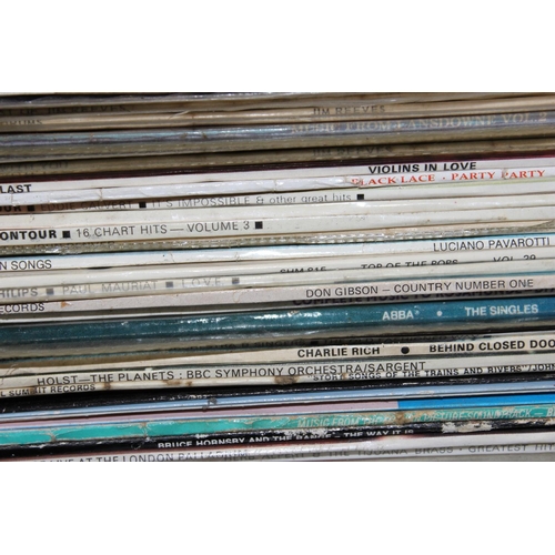 598 - Stack of assorted LP and Vinyl Records