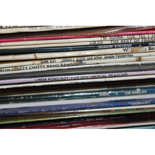 598 - Stack of assorted LP and Vinyl Records