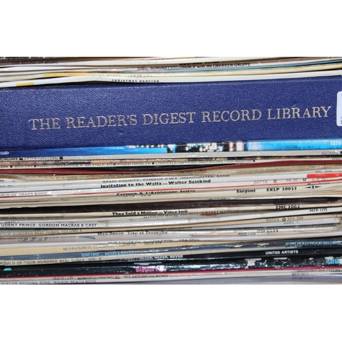 609 - Stack of assorted LP and Vinyl Records to inc boxed sets