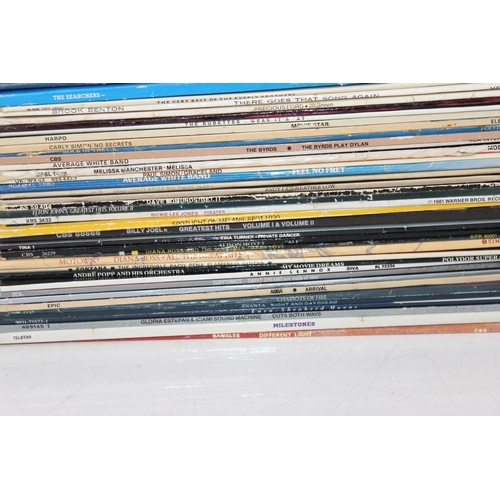 629e - Qty of approx 40 LP vinyl records in case