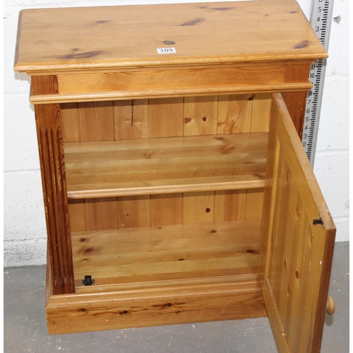 109 - Small pine cabinet